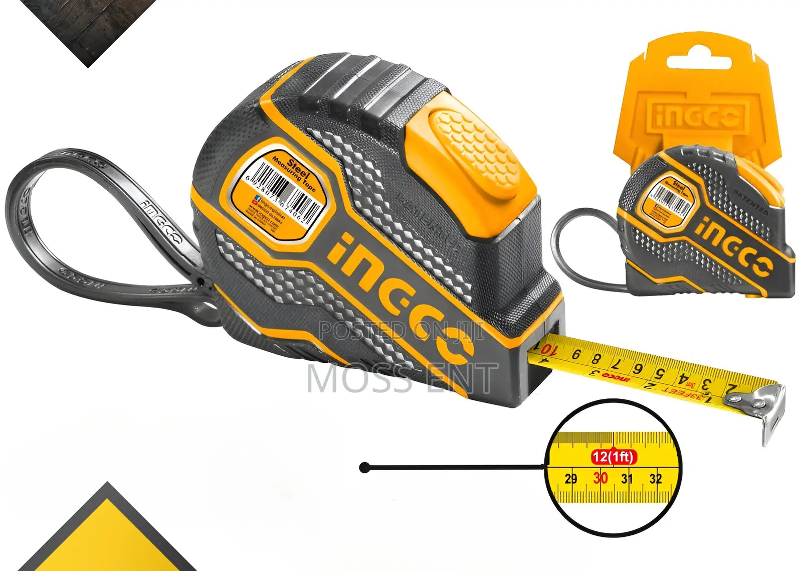 Steel Measuring Tape 8mx25mm - Hsmt0808