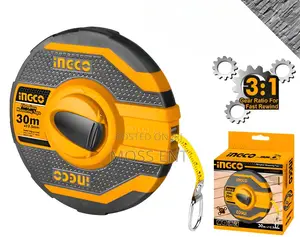 Fibreglass Measuring Tape 30mx12.5mm - Hfmt8130