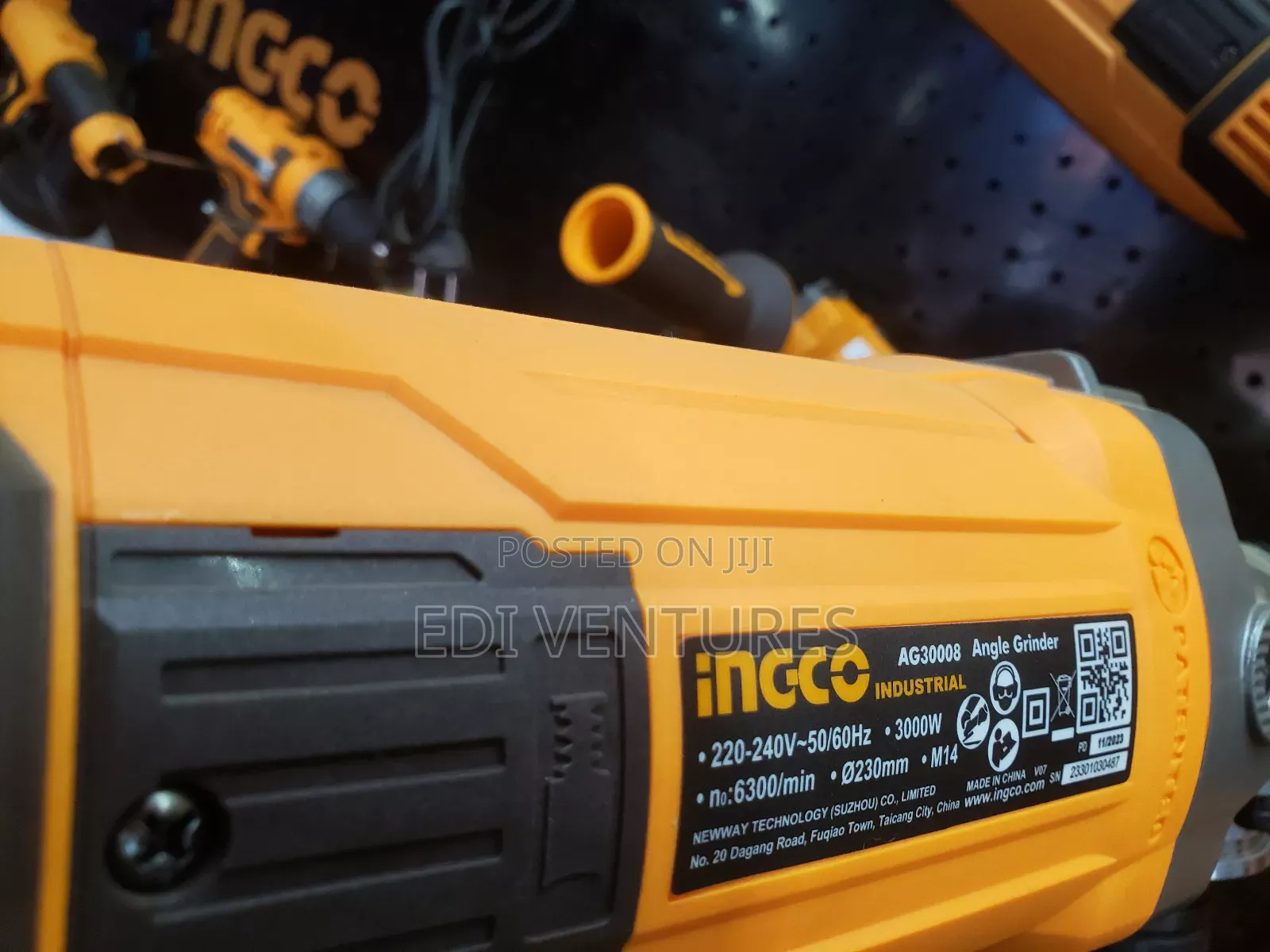 Ingco 3000w Angle Grinder