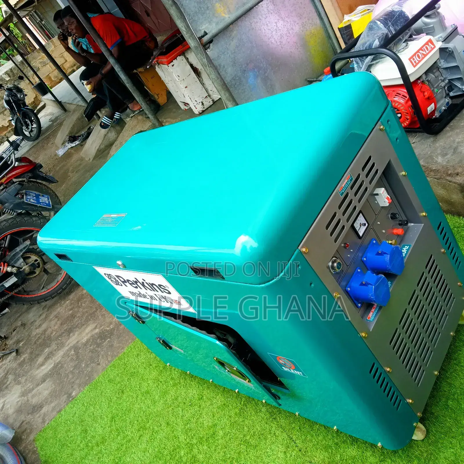 Green 18kva Perkins Generator Diesel Proper Quality Reliable