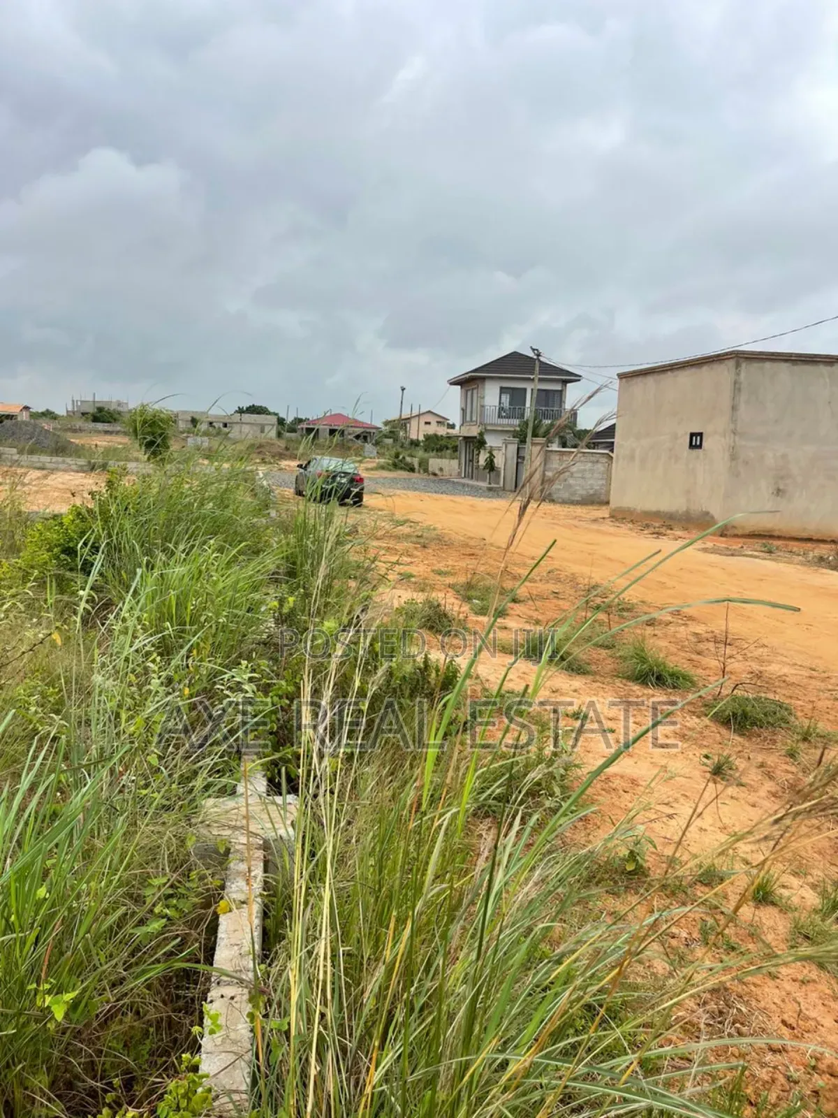 Perfect Demarcation on Half Plots at Prampram Beach Lane