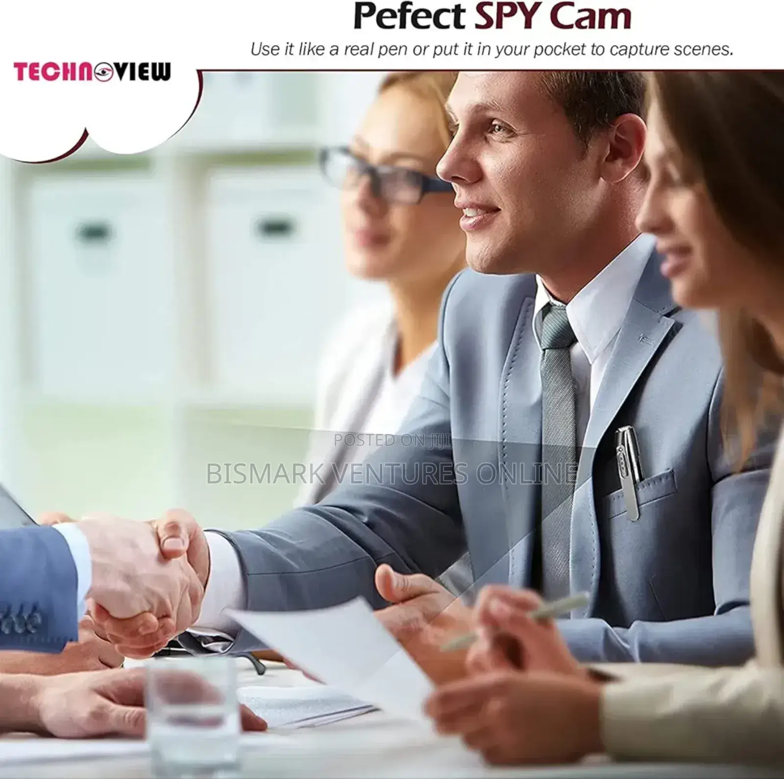 12mp Spy Camera Hd 1080p Hidden Camera Pen V8