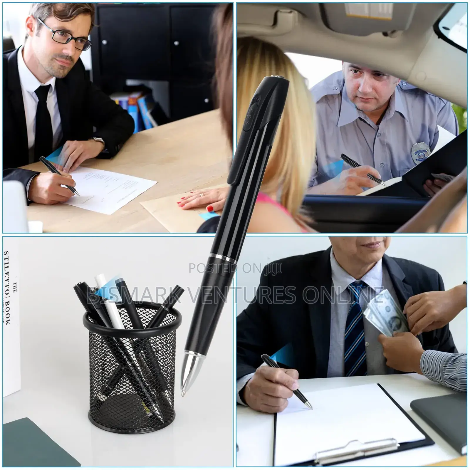 12mp Spy Camera Hd 1080p Hidden Camera Pen V8