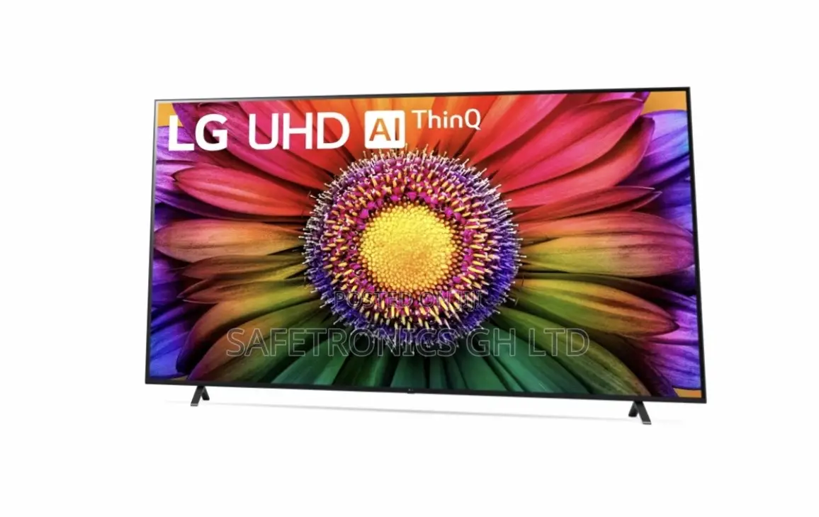 Available Ur80 86 Inch Smart Led Uhd (Black) Tv