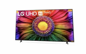 Available Ur80 86 Inch Smart Led Uhd (Black) Tv