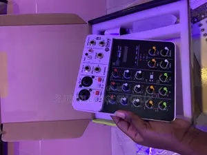 Audio Mixer. Professional Recording Sound Card