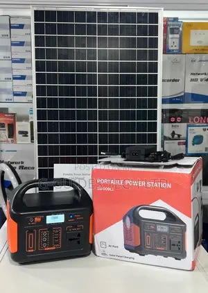 300w Multi-Function Portable Power Station With Solar Panel