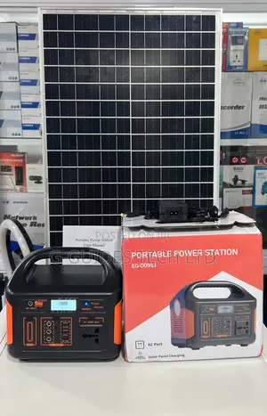 300w Multi-Function Portable Power Station With Solar Panel