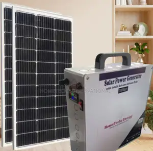 Affordable 3,000watts Lithium Solar Generator + Solar Panel