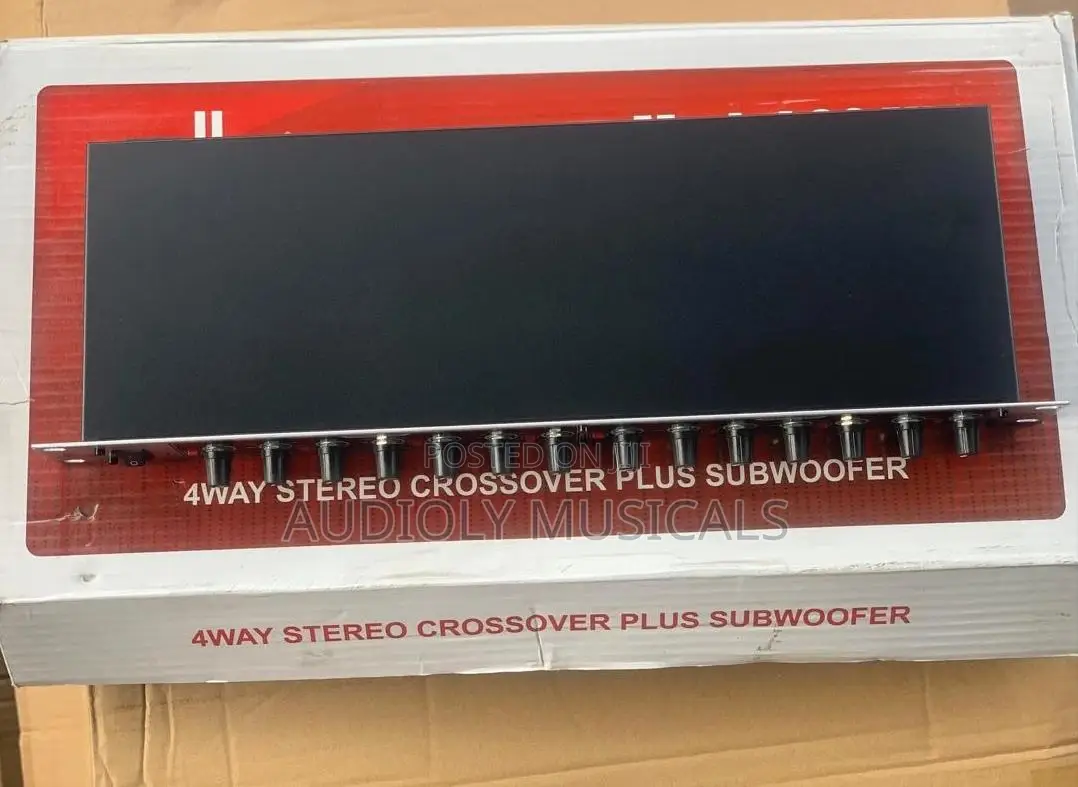 224XL 4way Stereo Crossover Plus Subwoofer