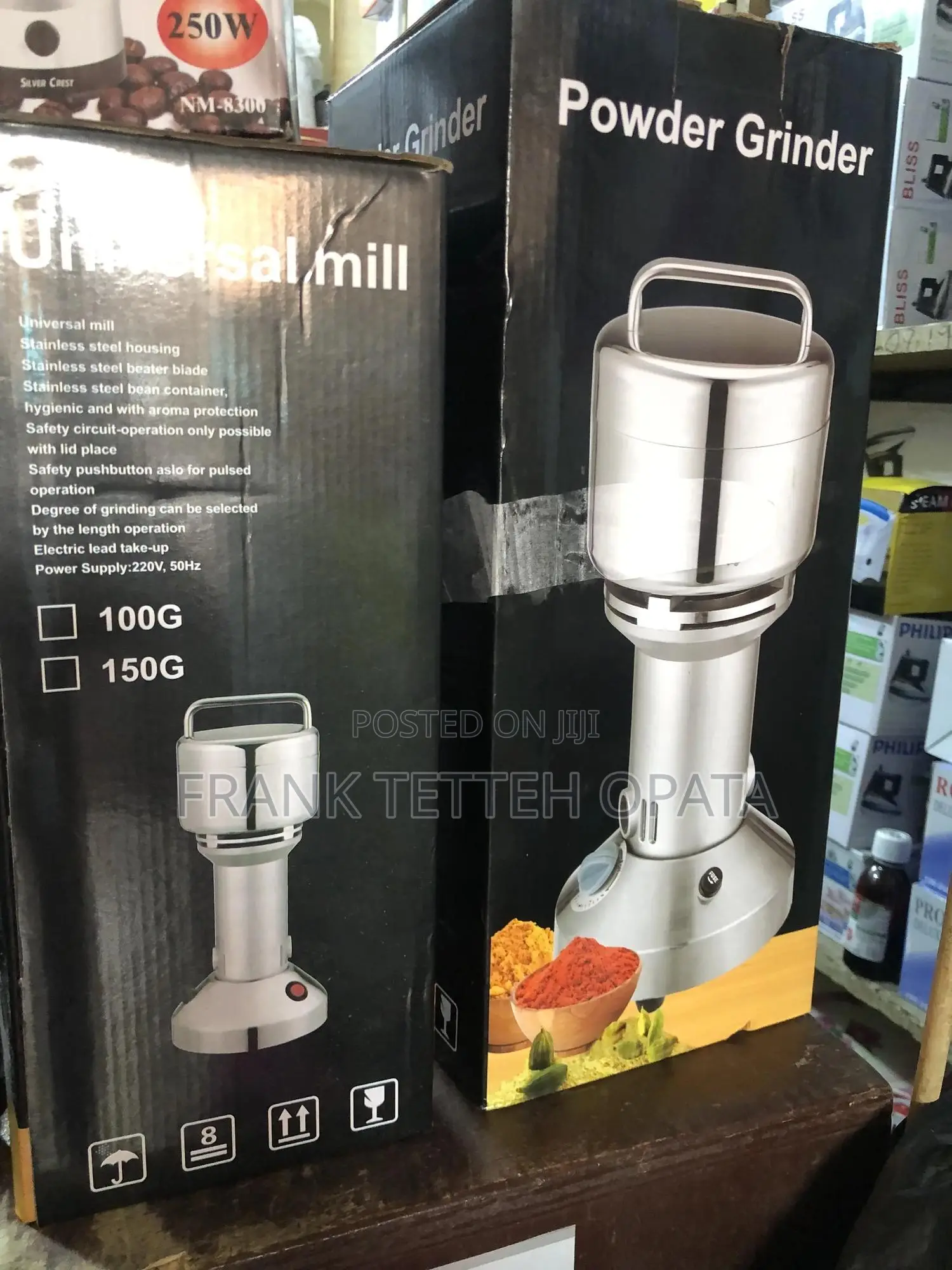 150G Dry Mill Grinder