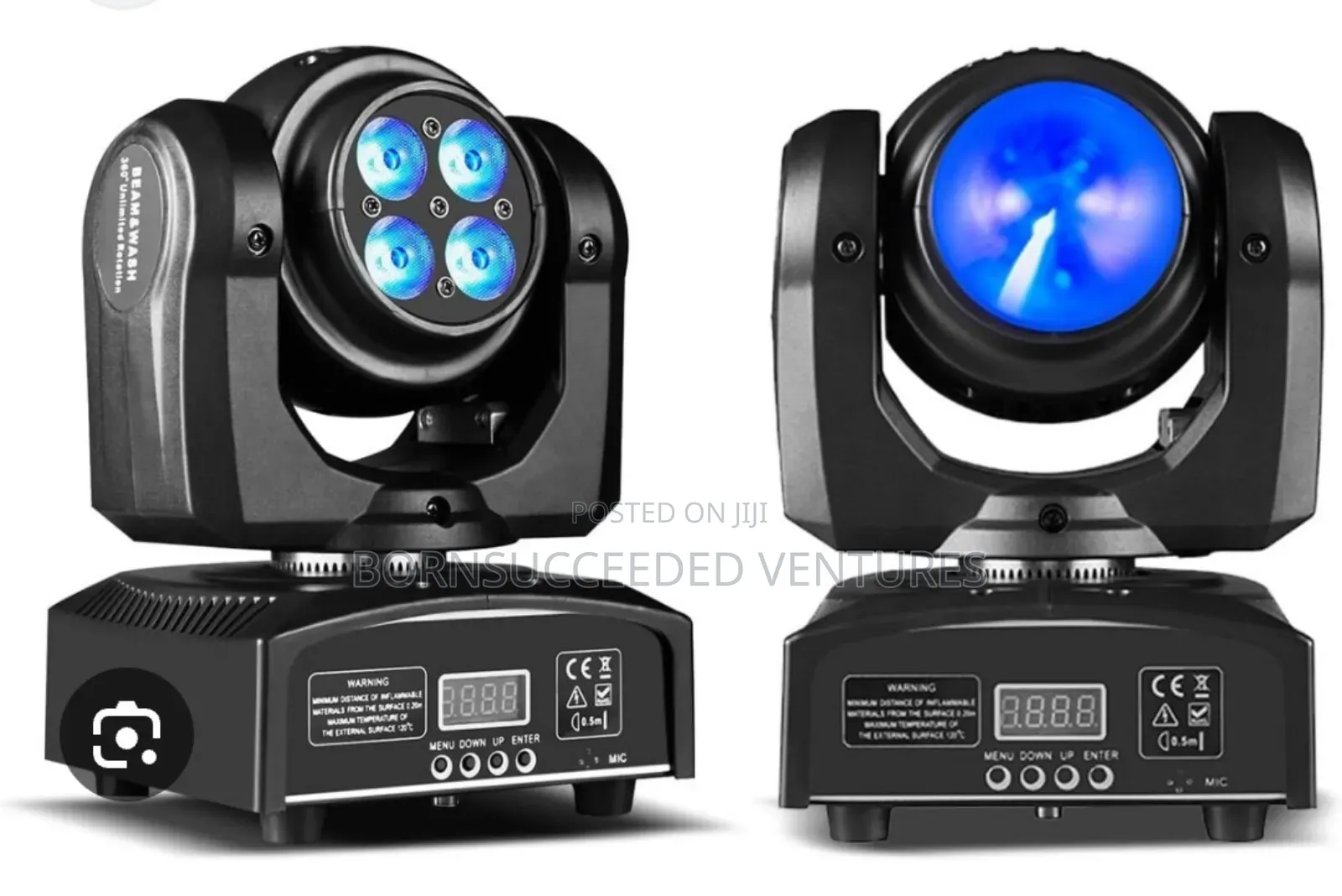 Moving Head Light Beam and Wash Led Double Face Stage Light