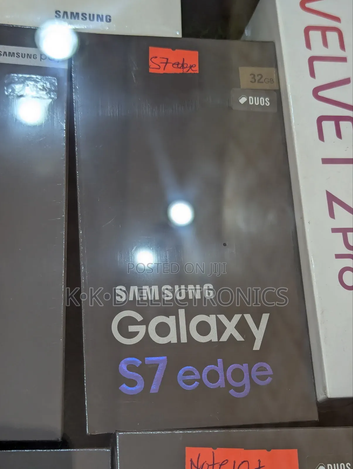 New Samsung Galaxy S7 edge 32 GB Black