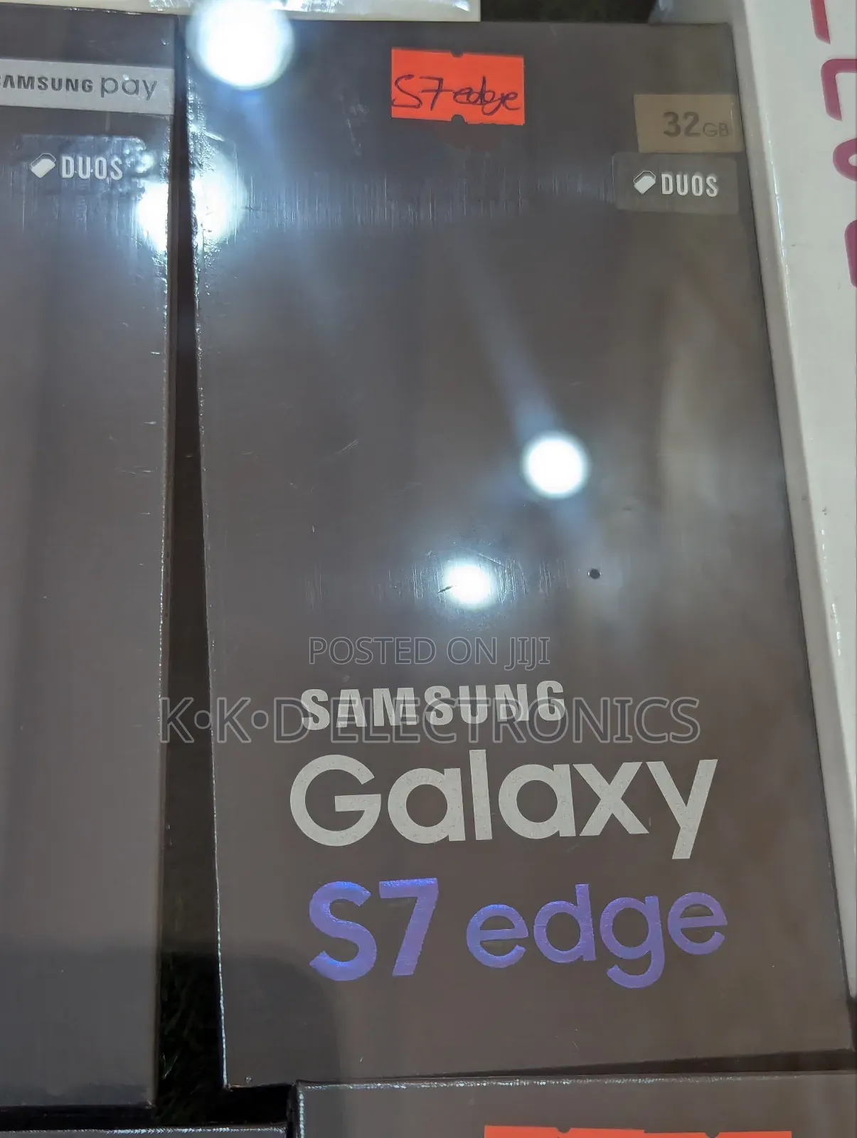 New Samsung Galaxy S7 edge 32 GB Black