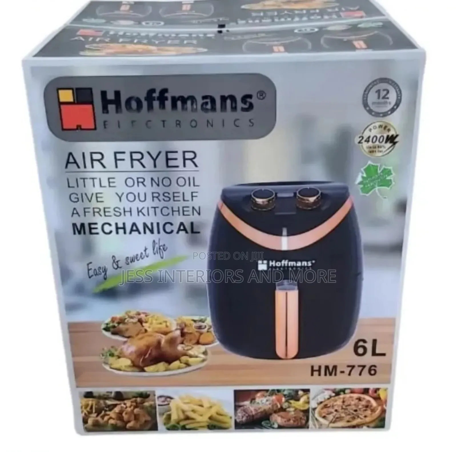 Hoffmans Air Fryer 6l Digital
