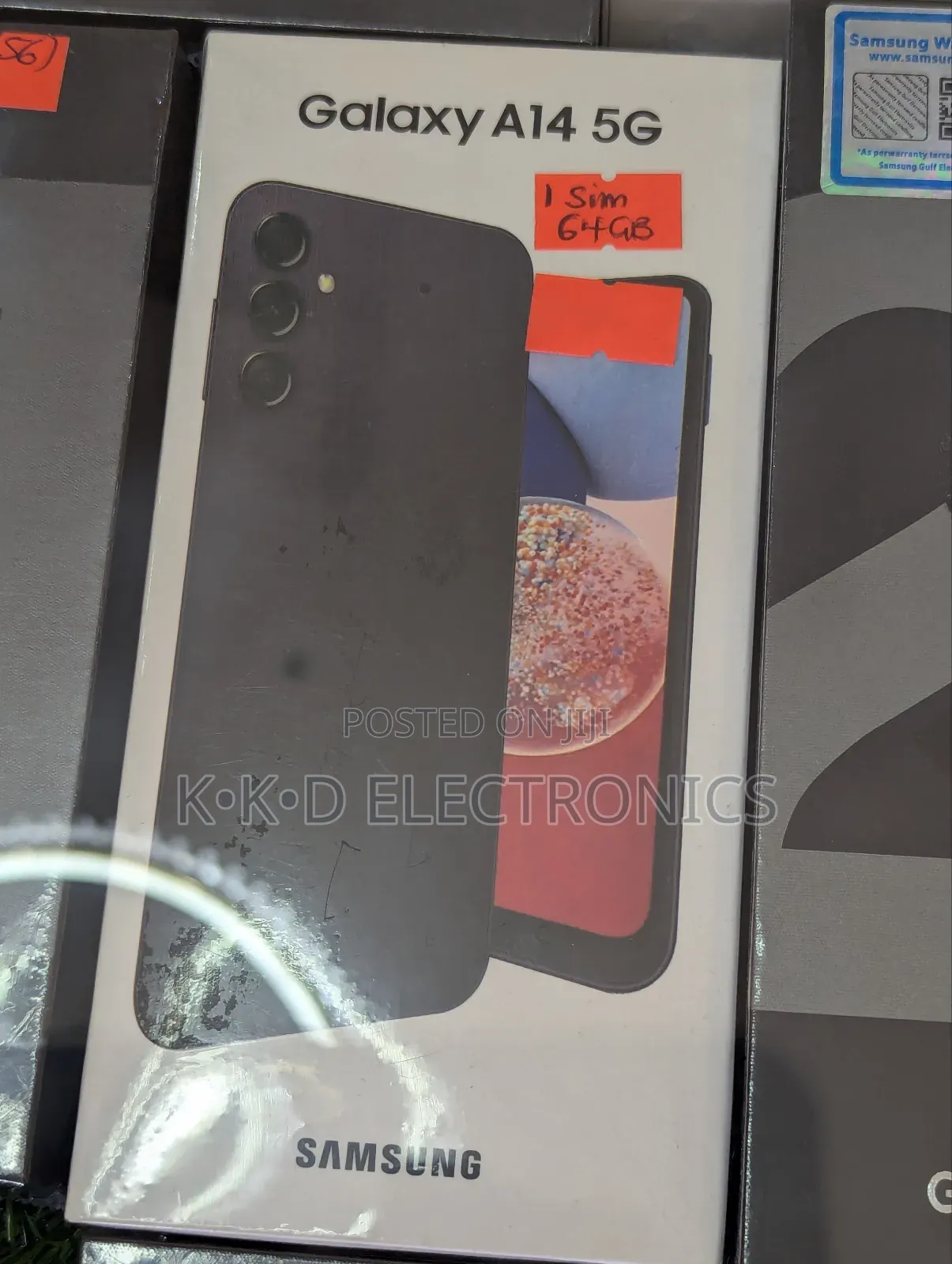 New Samsung Galaxy A14 5G 64 GB Black