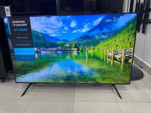 Tu8000 Samsung 55" Crystal Uhd 4k Smart Led Tv- Ultra Slim