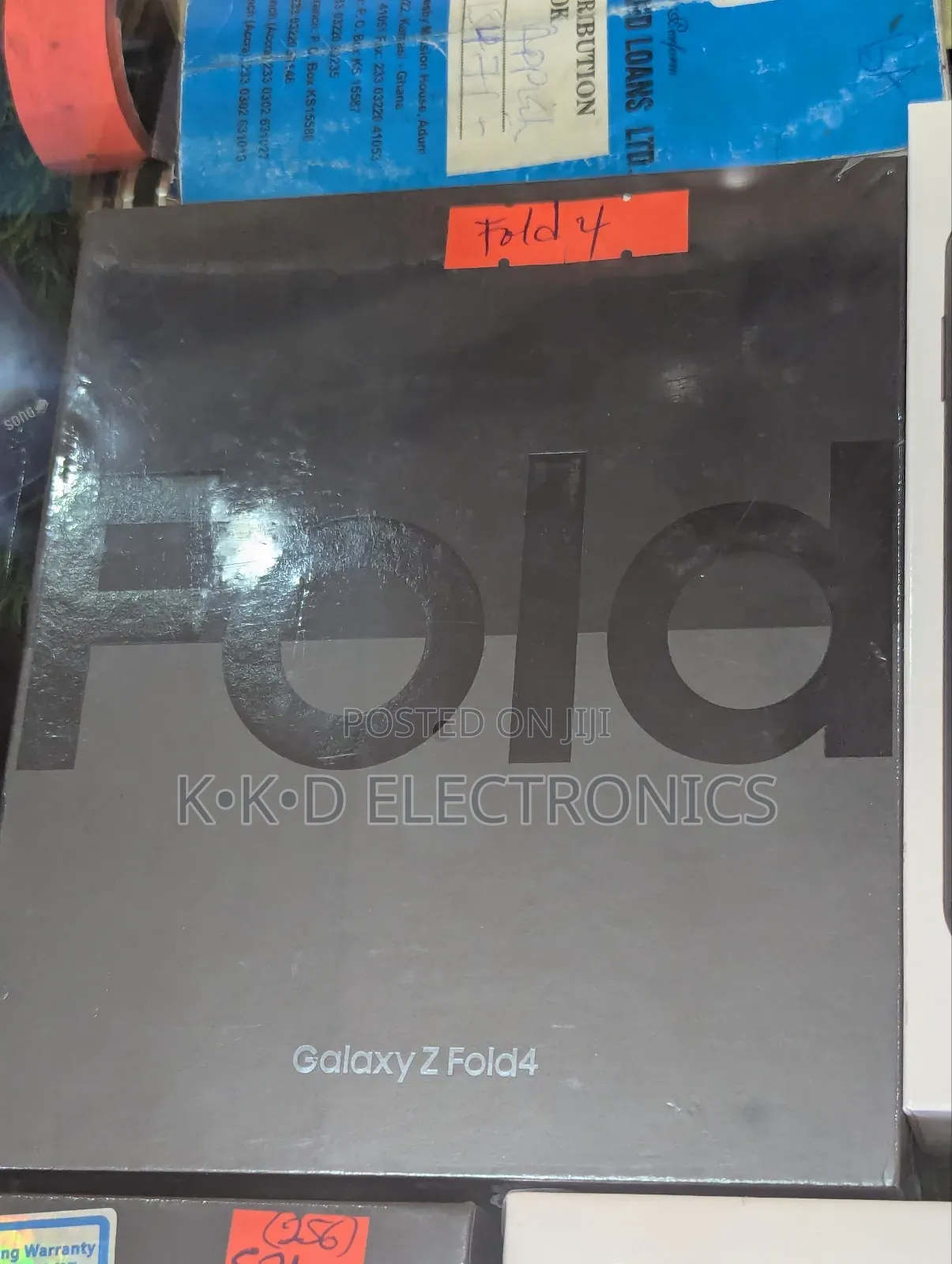 New Samsung Galaxy Z Fold4 256 GB Black