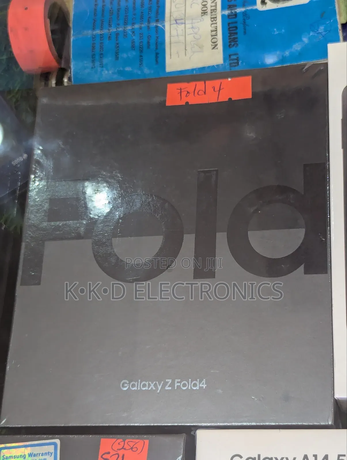 New Samsung Galaxy Z Fold4 256 GB Black