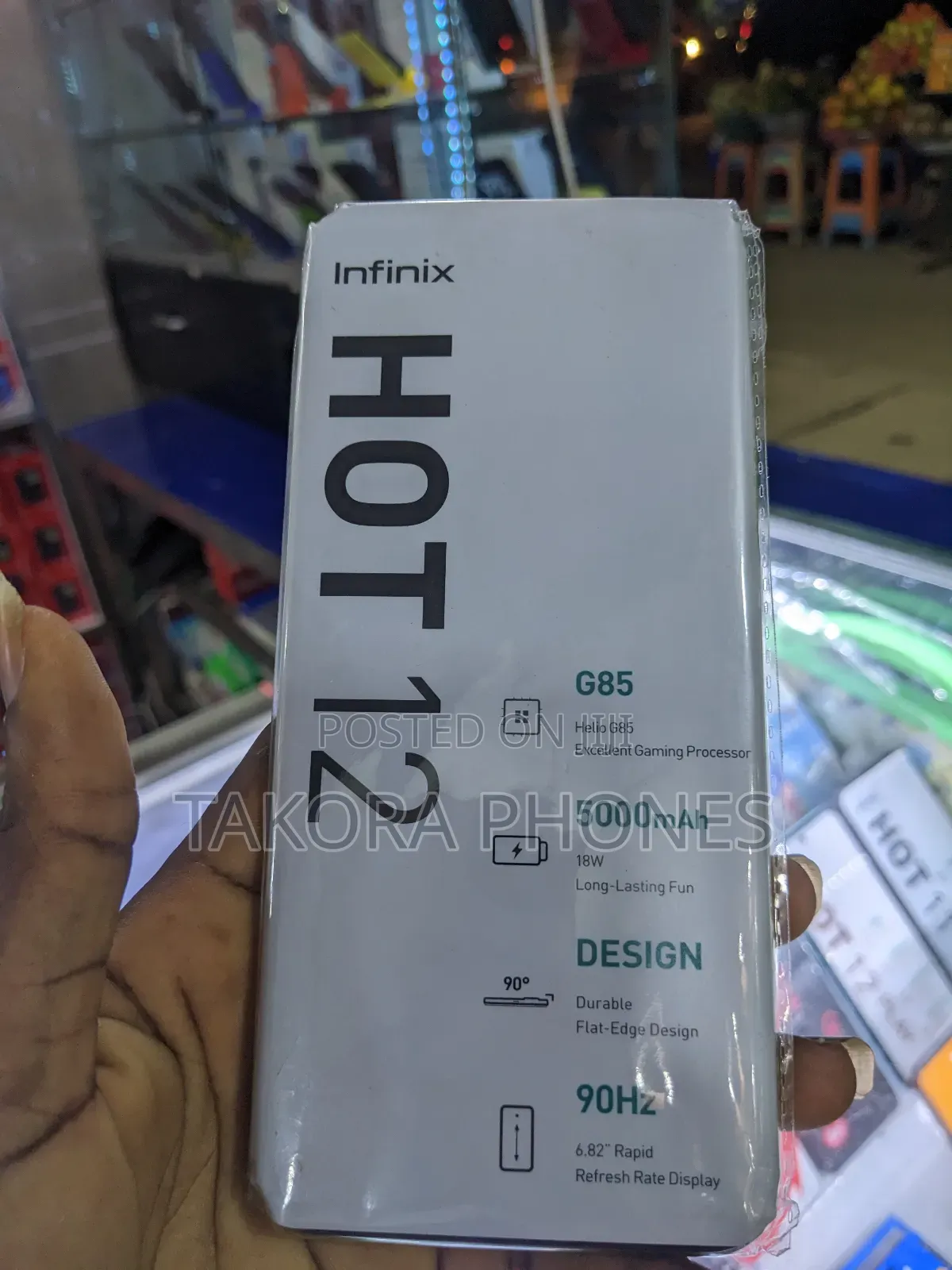 New Infinix Hot 12 128 GB Green