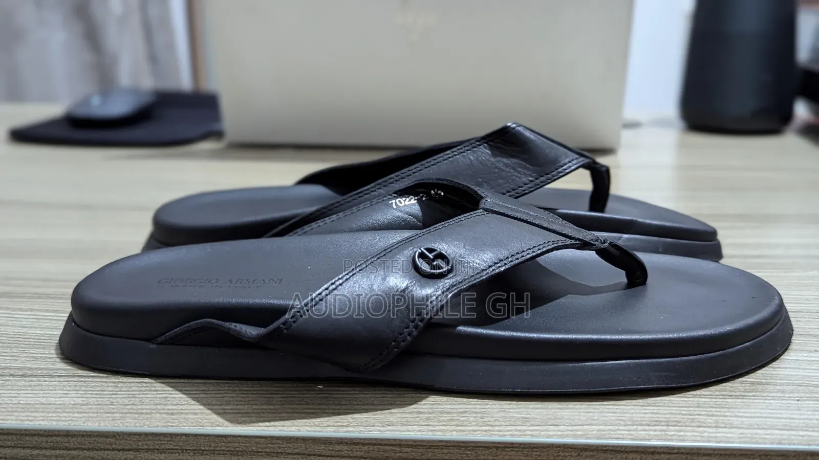 Premium Leather Men's Slippers