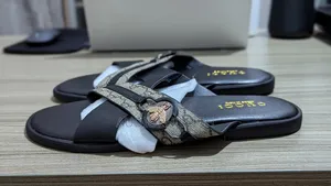 Premium Leather Men's Slippers