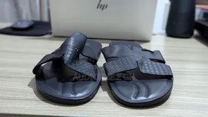 Pitot Anteni Men's Leather Slippers