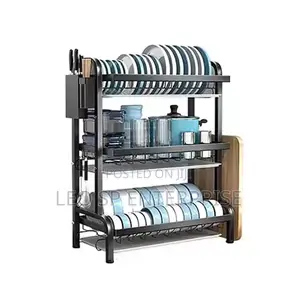 Modern Stainless Steel Kitchen Rack