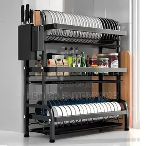 Modern Stainless Steel Kitchen Rack