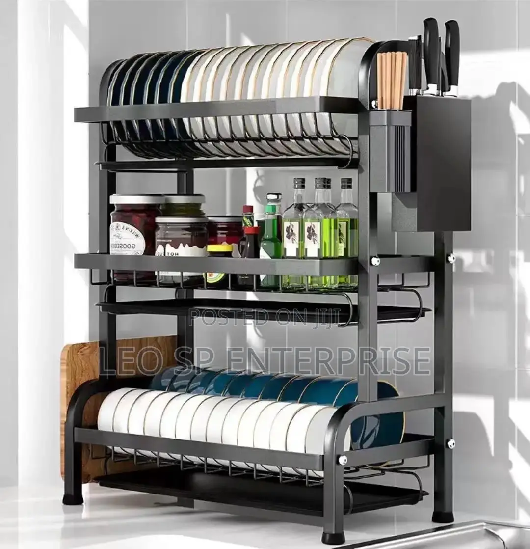 Modern Stainless Steel Kitchen Rack