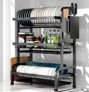 Modern Stainless Steel Kitchen Rack