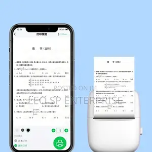 Mini Thermal Printer With 5 Sticker Paper Rolls