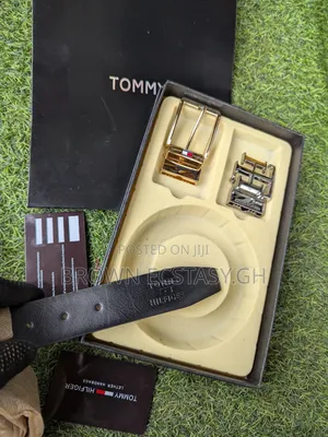 Tommy Hilfiger 3 in 1 Belt, (Dual Side)