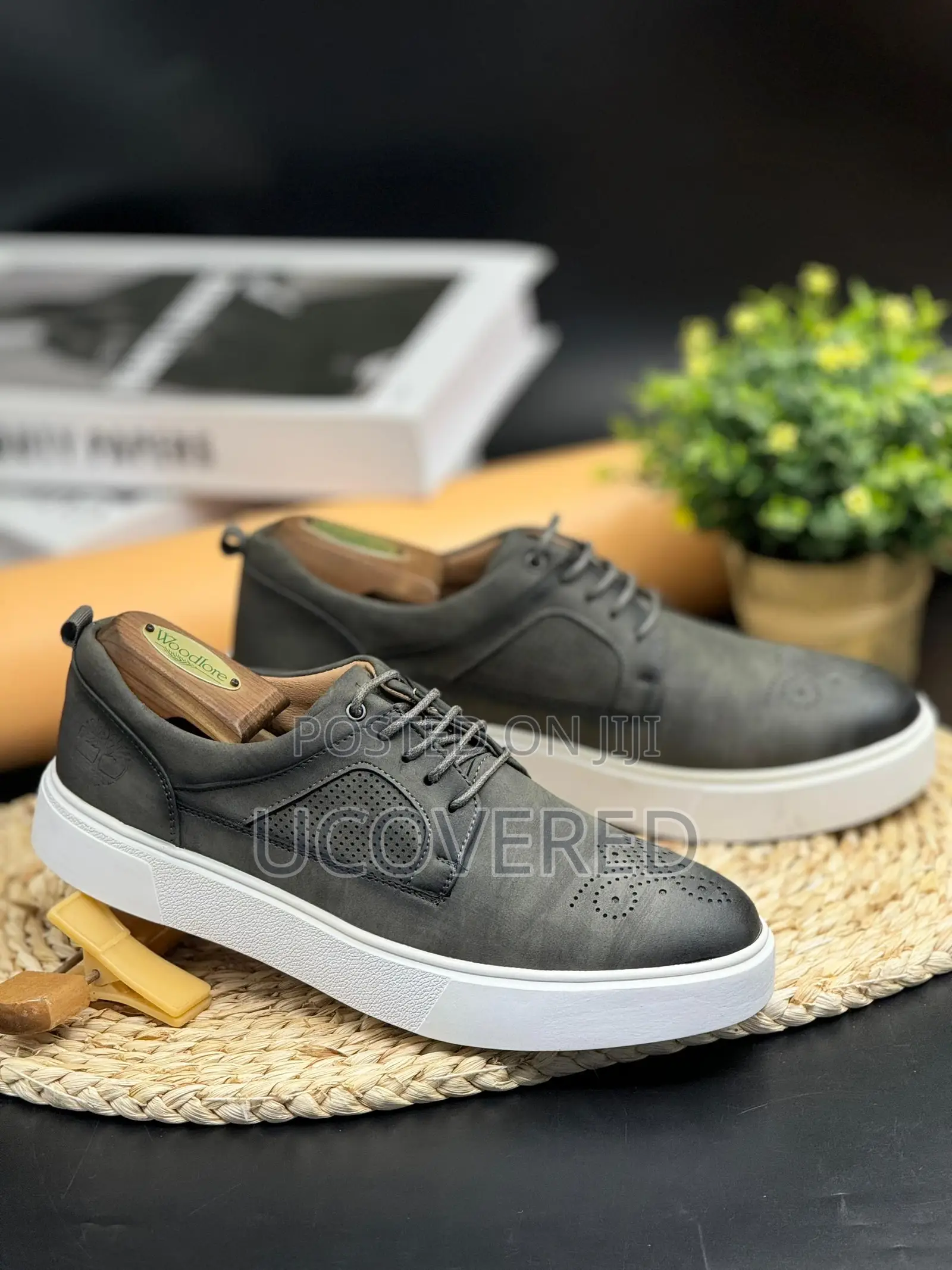 Timberland Ash and White Sneakers