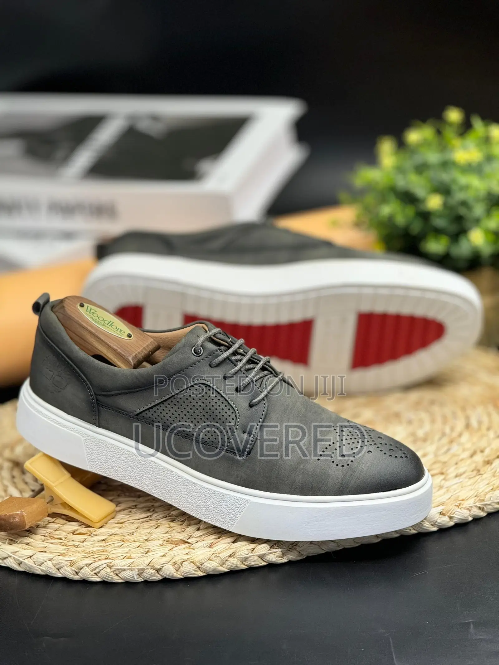 Timberland Ash and White Sneakers