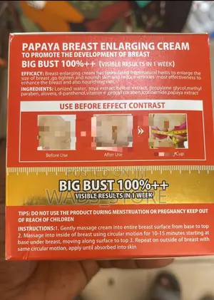 Papaya Breast Enlargement Cream