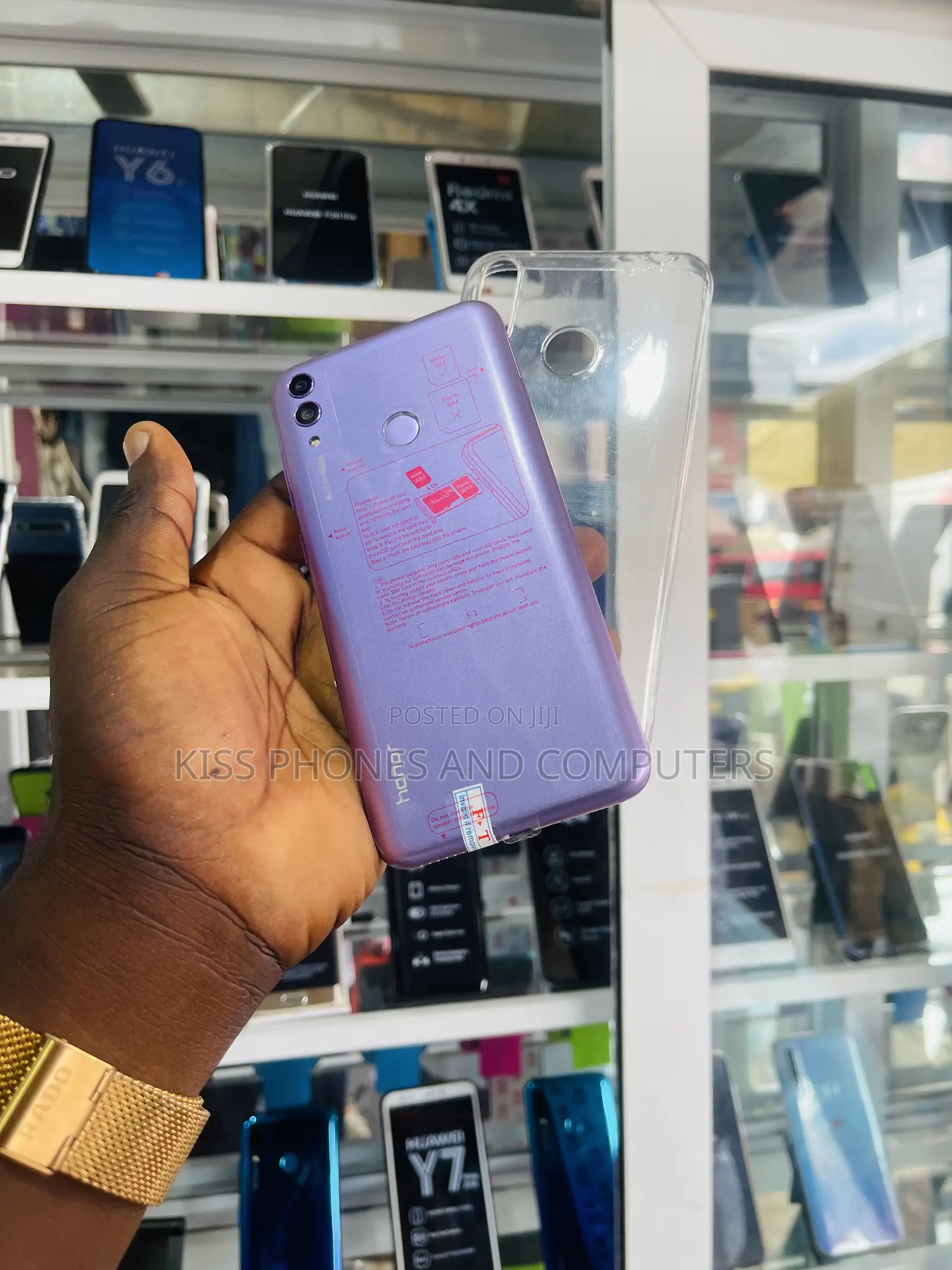 New Huawei Honor 8C 64 GB Blue