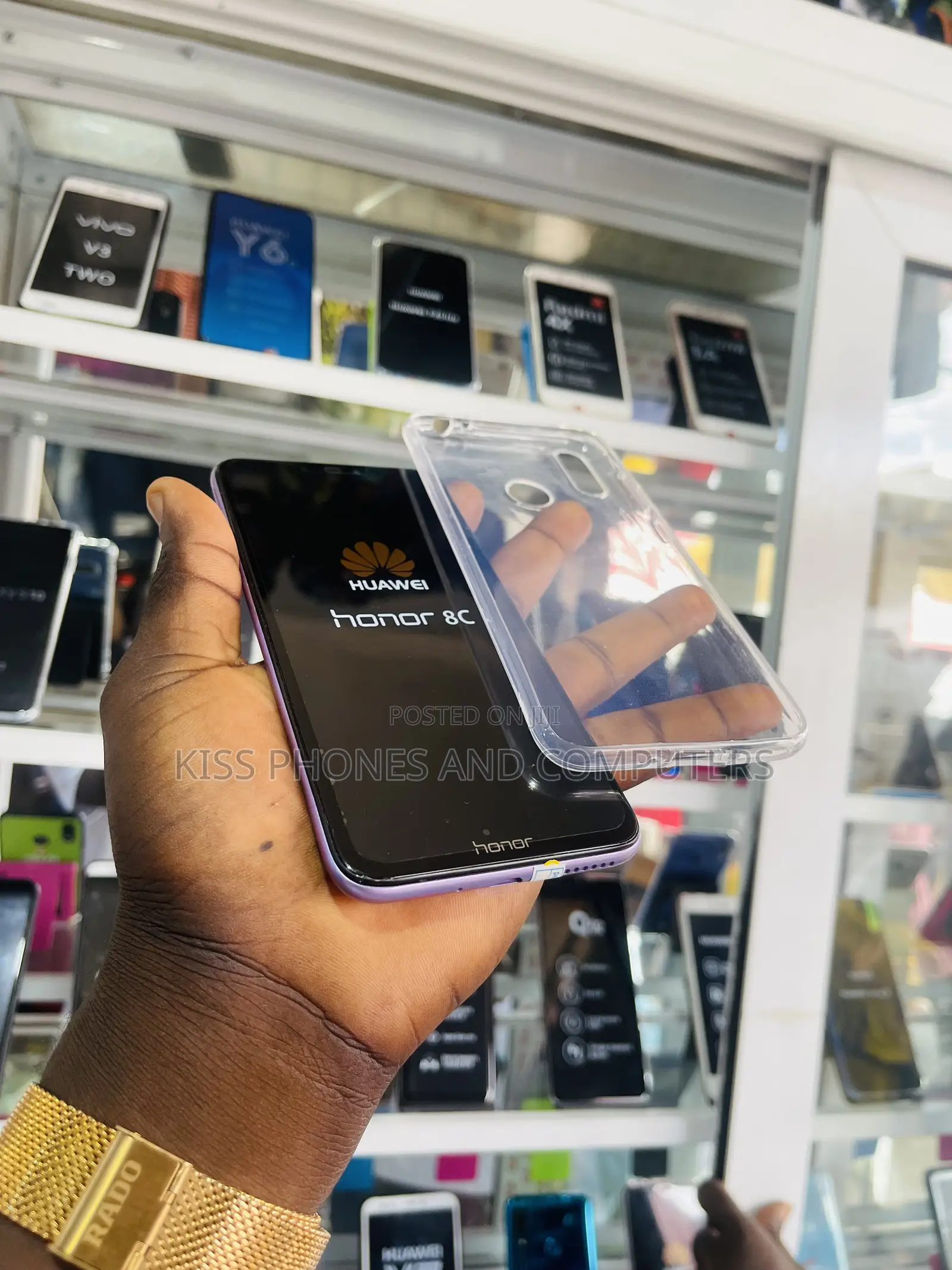 New Huawei Honor 8C 64 GB Blue