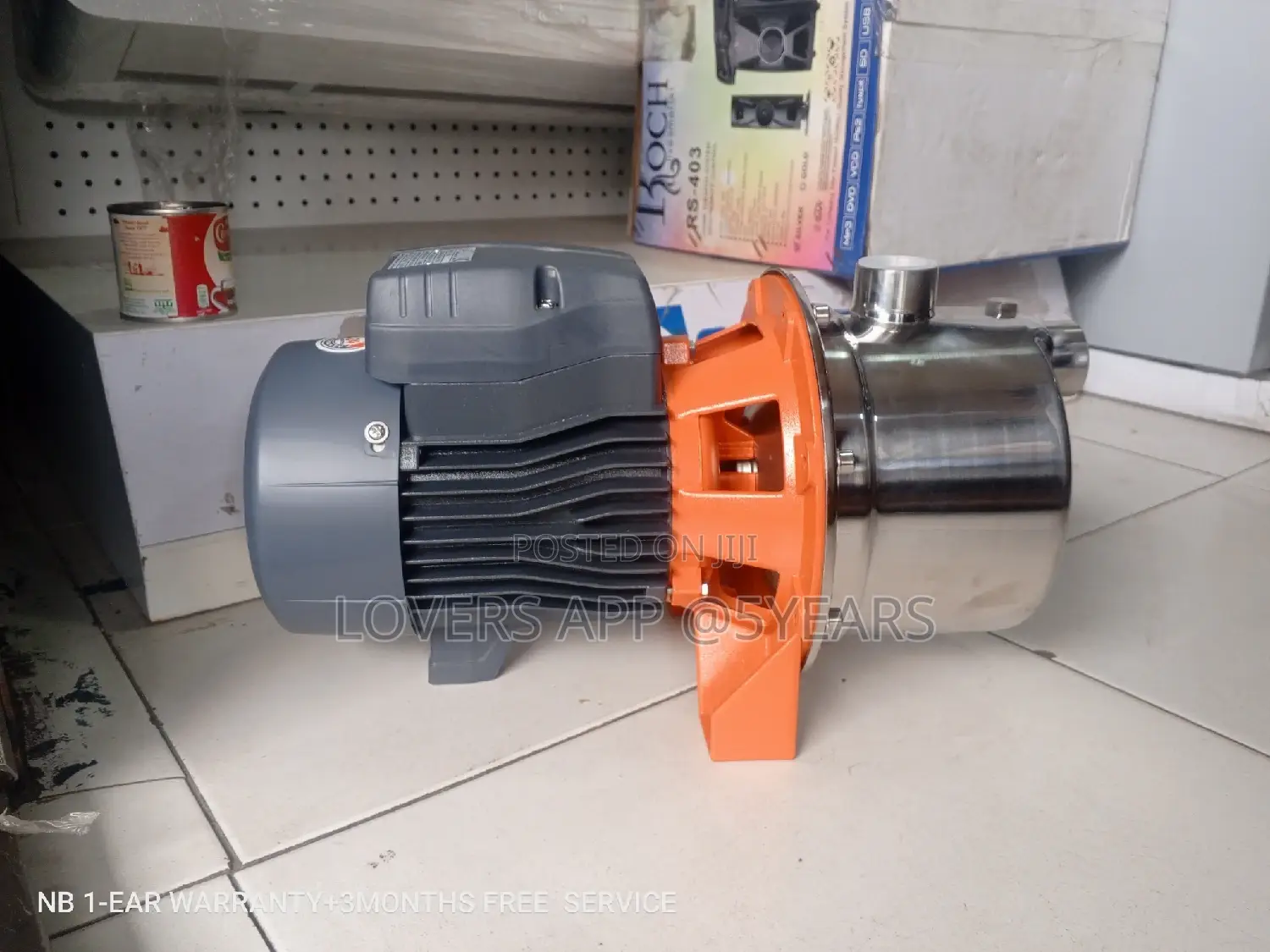 1.0HP Stainless Steel Jet Pump Water Pump Leo Water Pump
