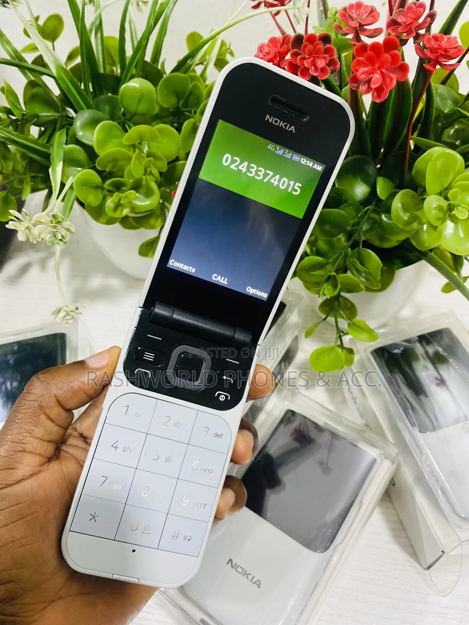 New Nokia 2720 Flip 512 GB White