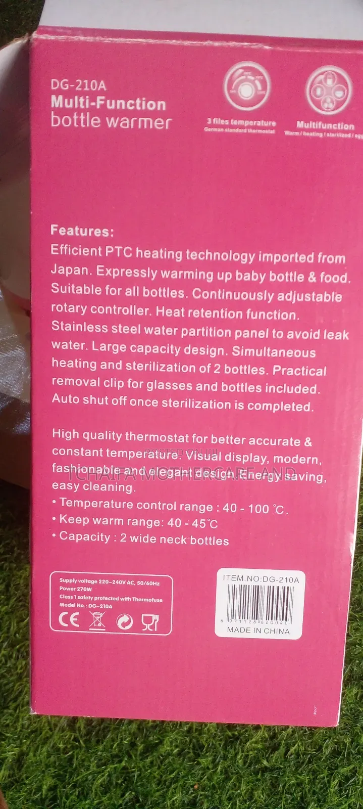 Multifunctional Bottle Warmer