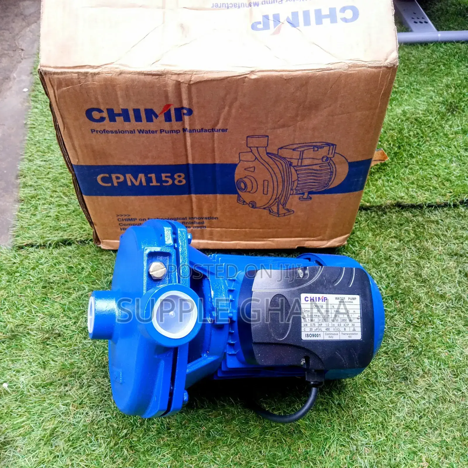 CHIMP Professional 1.0hp Water Pump Manufacturer CPM158 1.0h