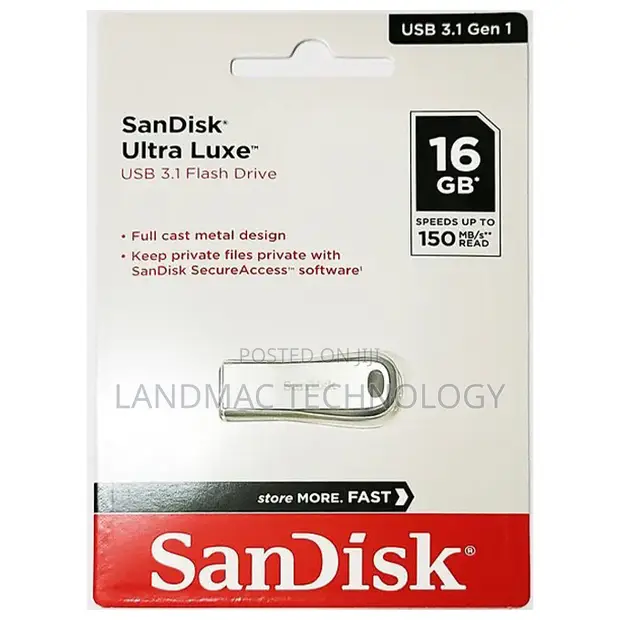 Sandisk Ultra Luxe USB Flash Drive in East Legon Computer