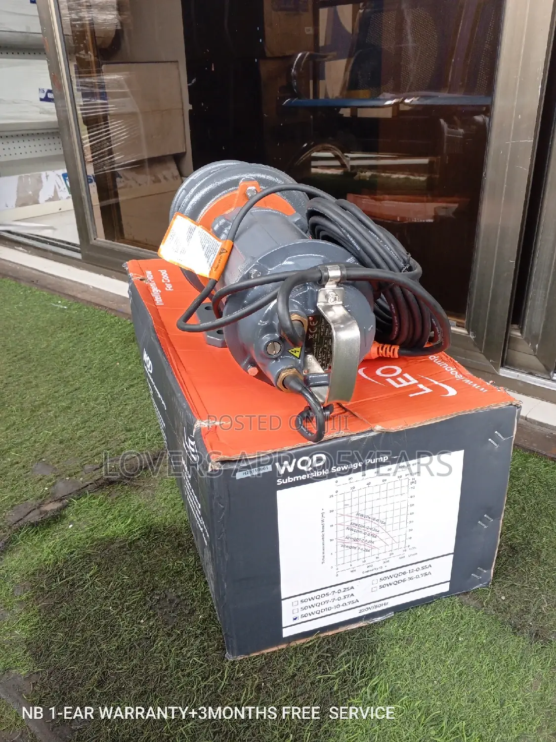 Brand New Leo Water Pump 1.0HP Stainless Steel Jet Pump
