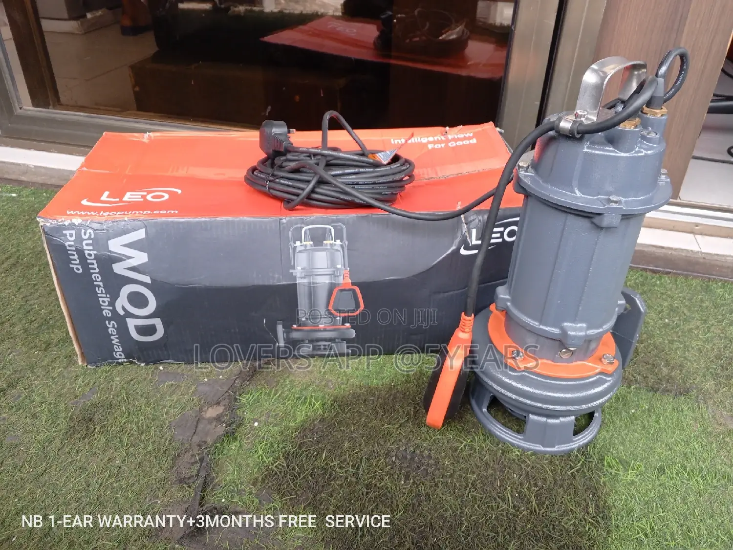 Super Quality Leo Water Pump 1.0HP Stainless Steel Jet Pump