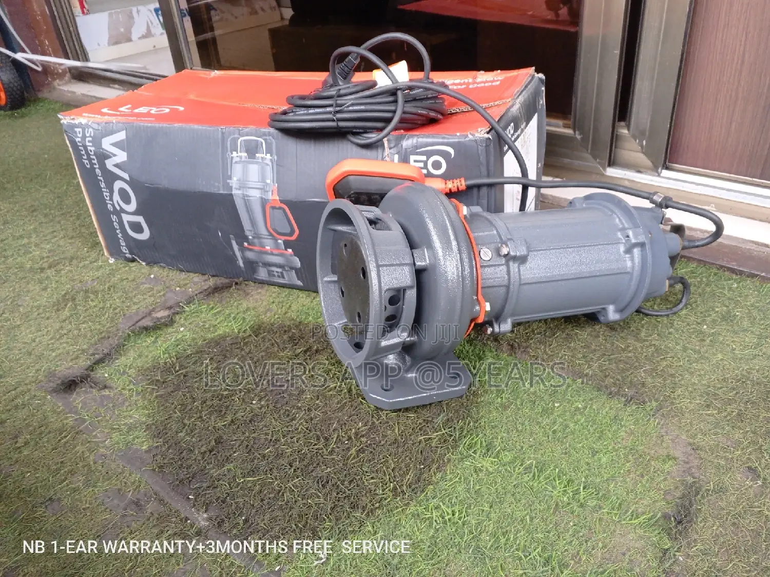 Leo Water Pump 1.0HP Stainless Steel Jet Pump Super Strong