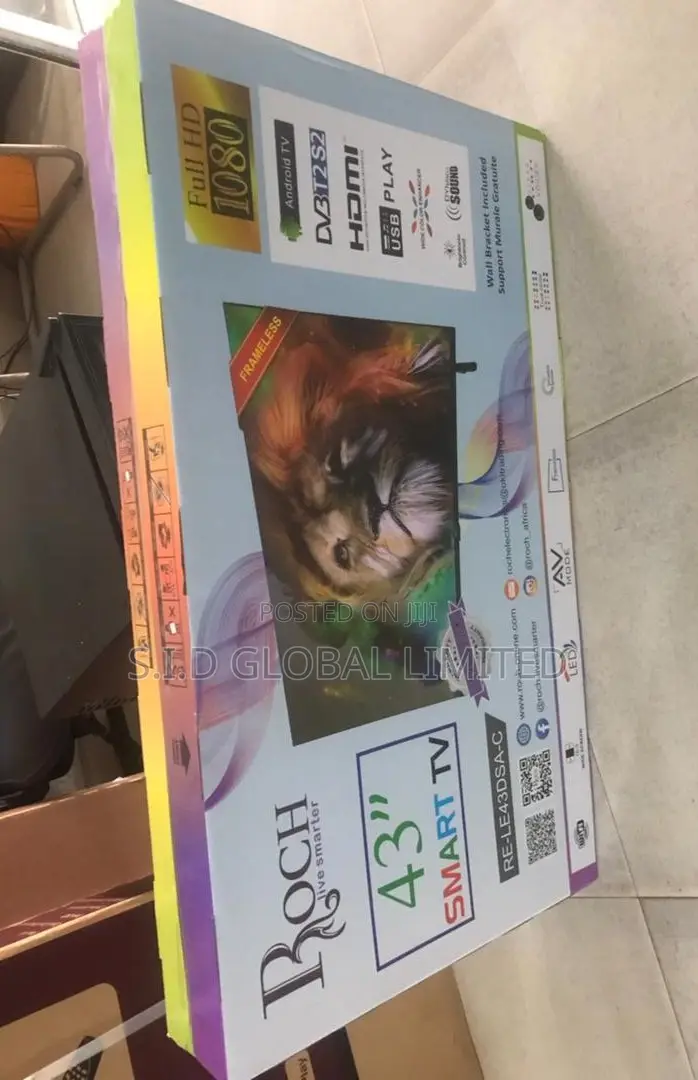 Get Latest Roch RH-LE43DSA1-A Smart Led TV Full Hd-43