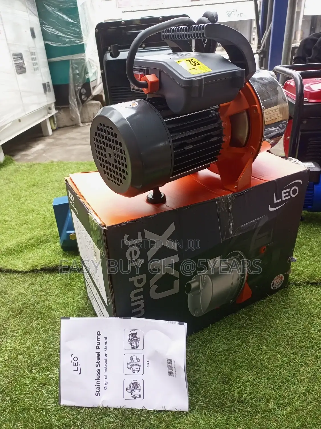 Leo Intelligent Water Pump 1.5hp Jet Water Pump