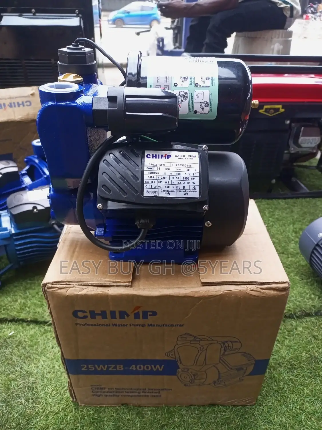 Water Pump Chimp 1.5hp Powerful 400w Jet Water Pump