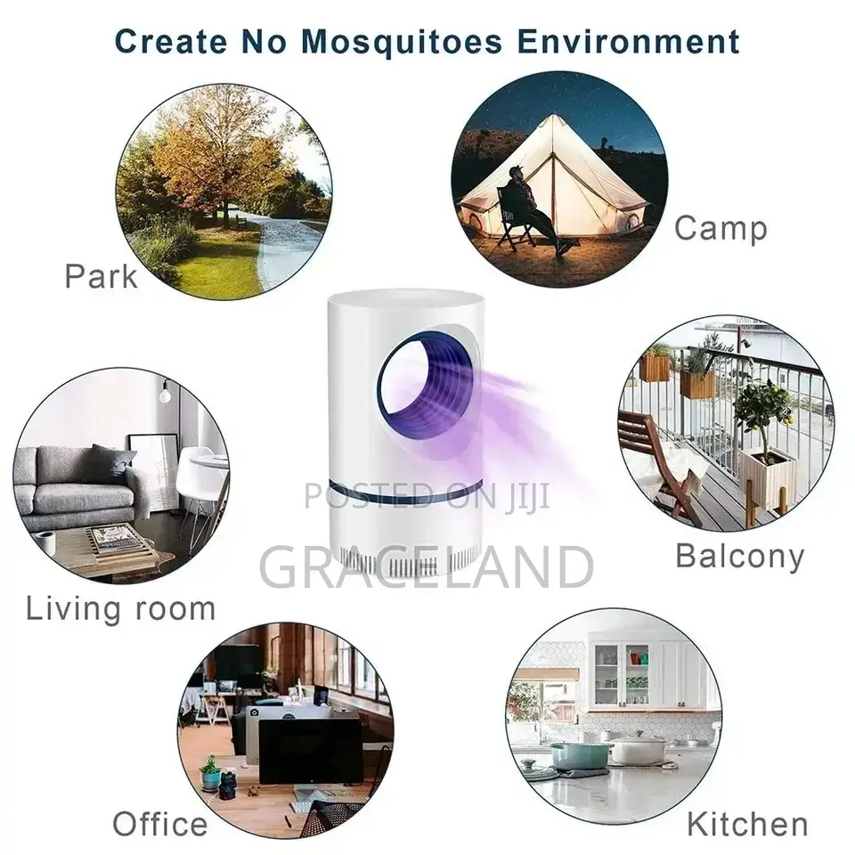 Indoor Electric Mosquito Trap Mosquito Killer Lamp With USB